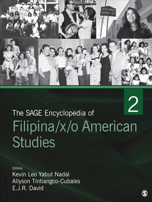 cover image of The SAGE Encyclopedia of Filipina/x/o American Studies